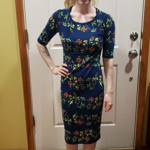 LuLaRoe Julia Dress Size XS